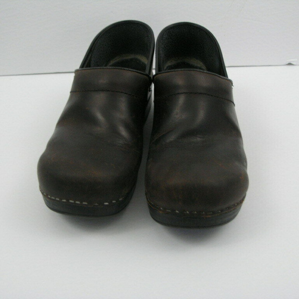 Dansko Women's Professional Clogs Brown 40 Leather